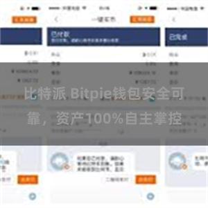 比特派 Bitpie钱包安全可靠，资产100%自主掌控