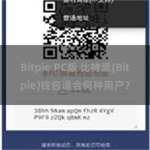 Bitpie PC版 比特派(Bitpie)钱包适合何种用户？