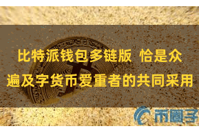 比特派钱包多链版  恰是众遍及字货币爱重者的共同采用
